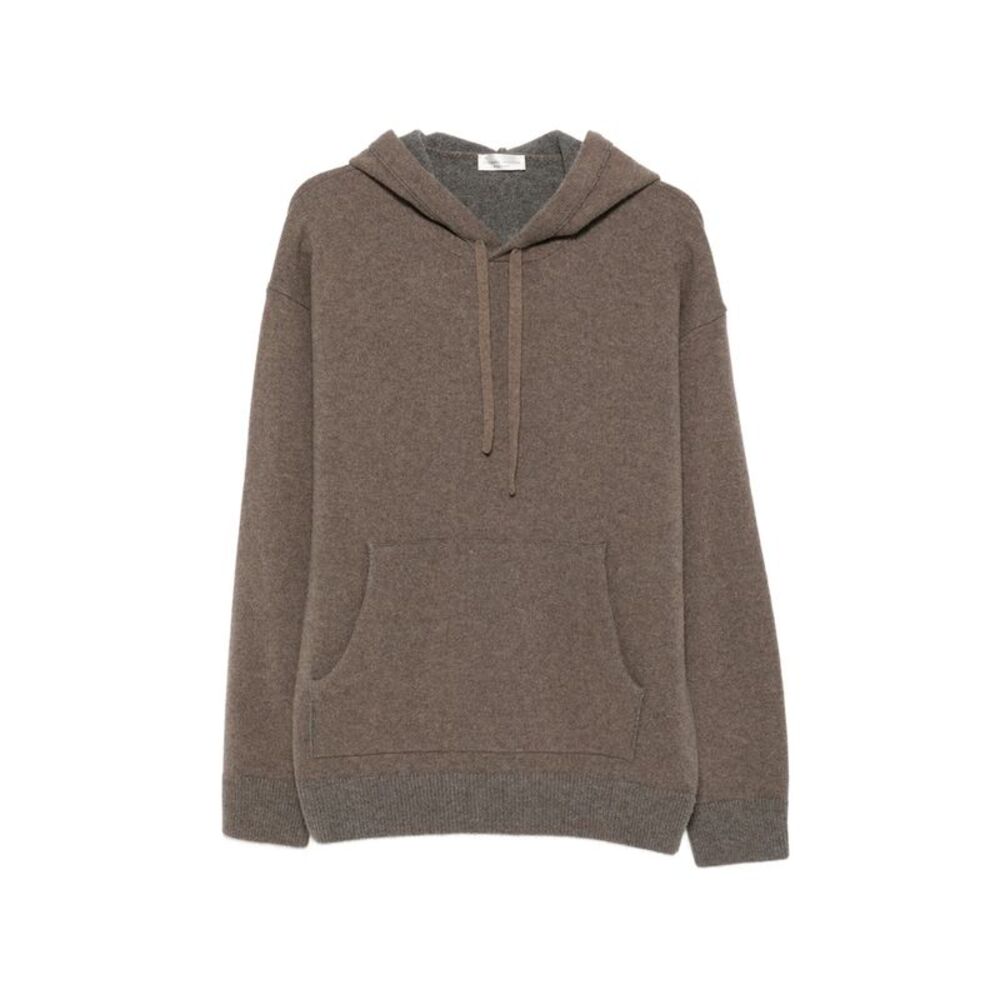 Roberto Collina Brown Sweaters & Knitwear - Hoodies Men